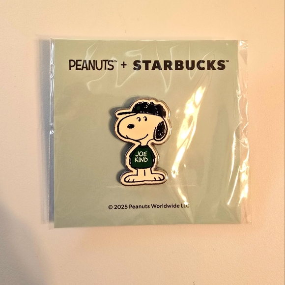 NWT Starbucks Peanuts 75th Anniversary Limited Edition Joe Kind Snoopy P… - Picture 1 of 1